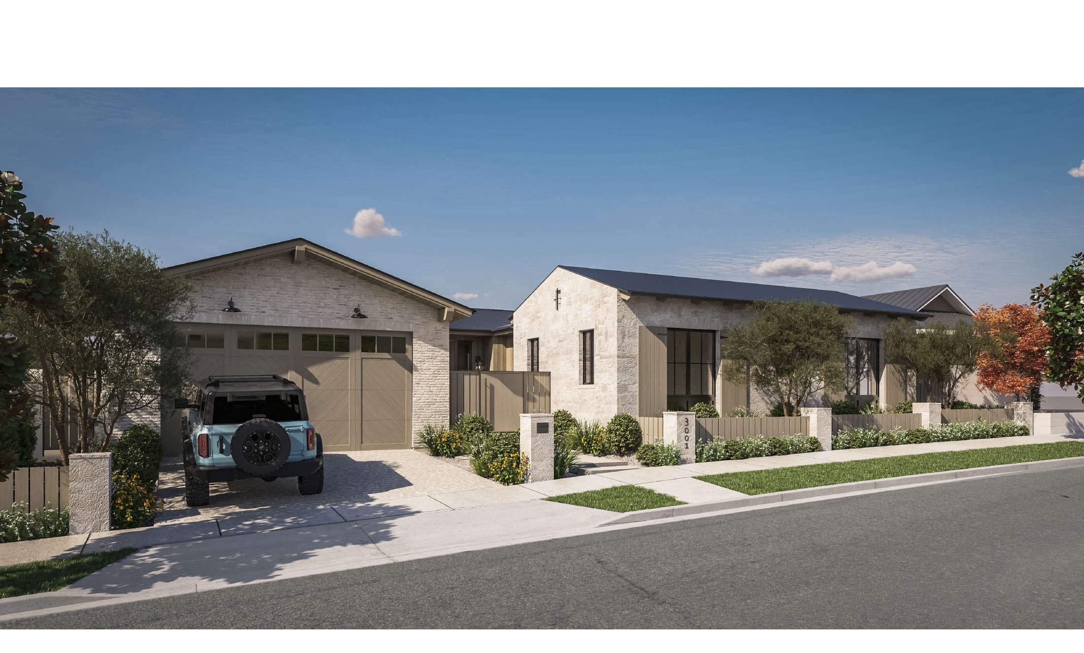 Street-facing exterior of 3001 Harbor View Drive Corona del Mar
